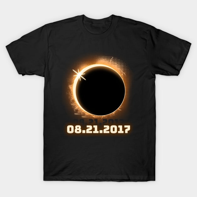 Solar Eclipse 2017 August T-Shirt by Bricke